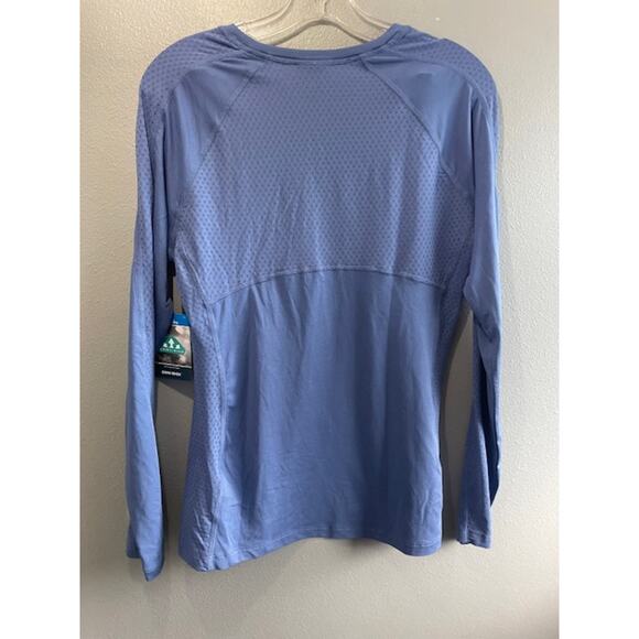 Columbia Omni-Wick Men's‎ Size Small Long-Sleeve Pullover Shirt Blue NWT - Picture 6 of 7
